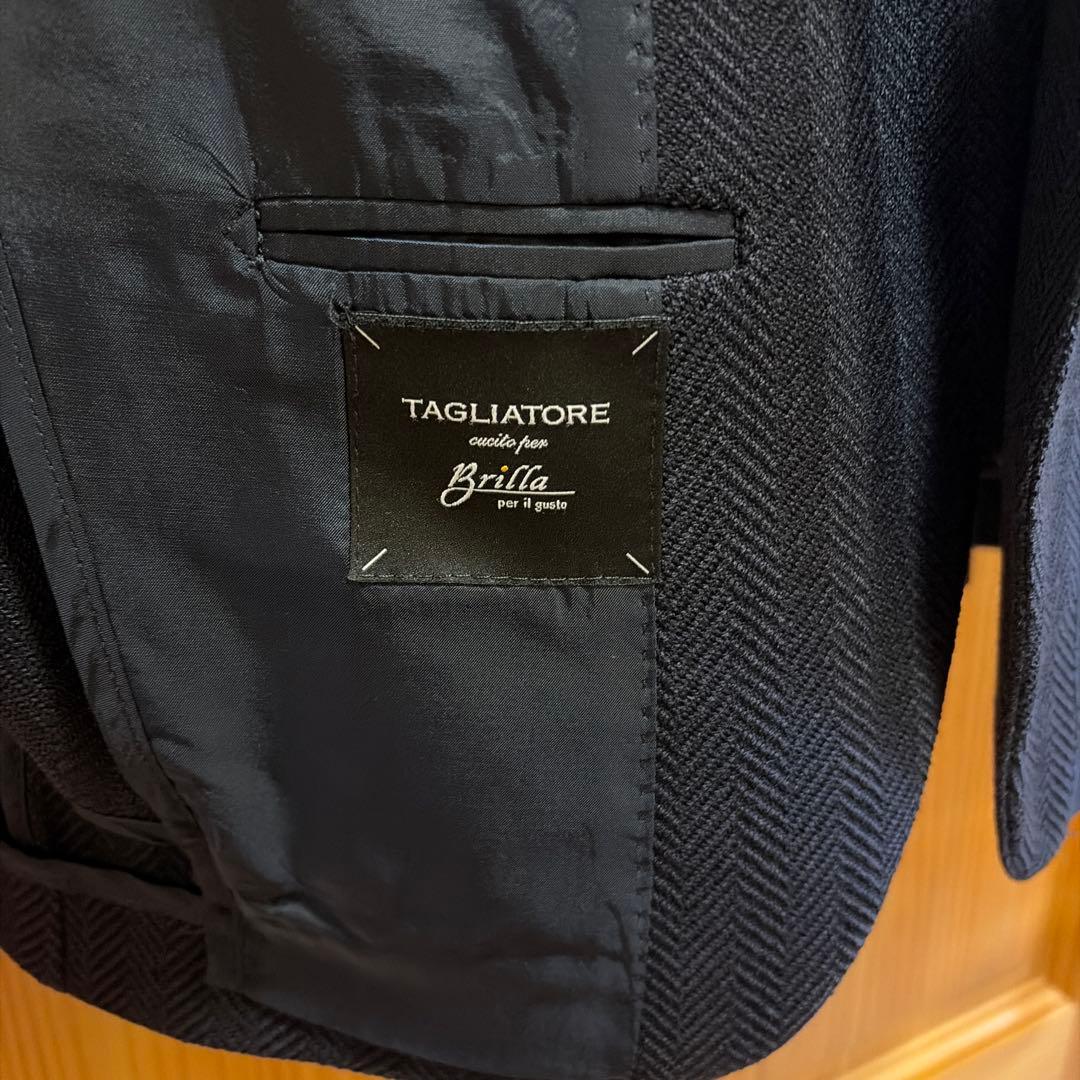 TAGLIATORE×Brilla テーラードジャケット