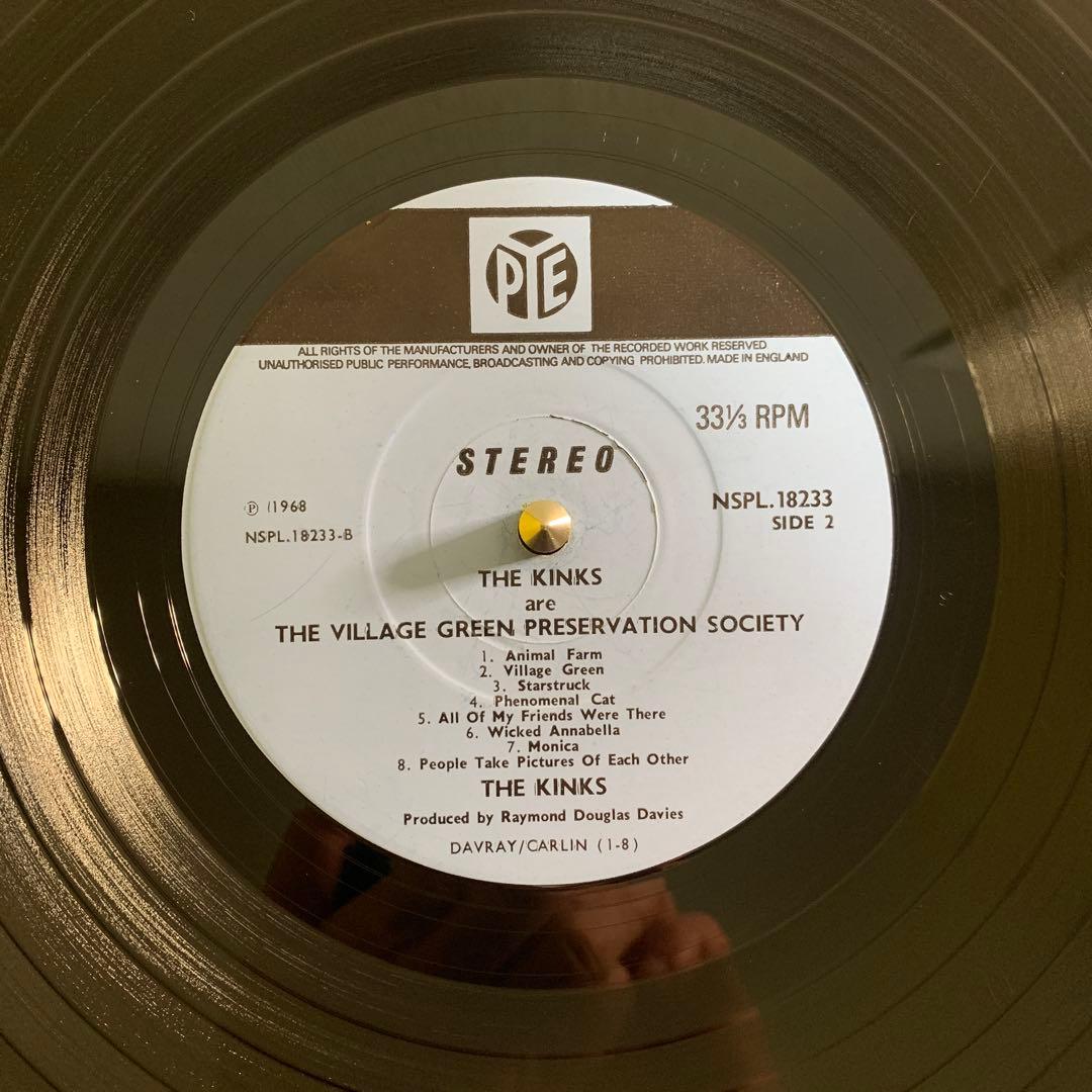 Kinks / The Village Green オリジナルUK盤 ステレオ
