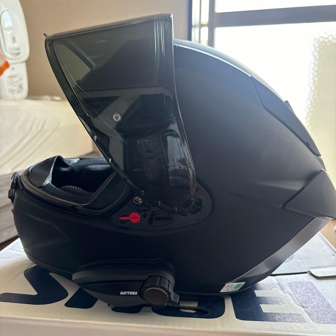 SHOEI フルフェイスヘルメット マットブラックM デイトナ付