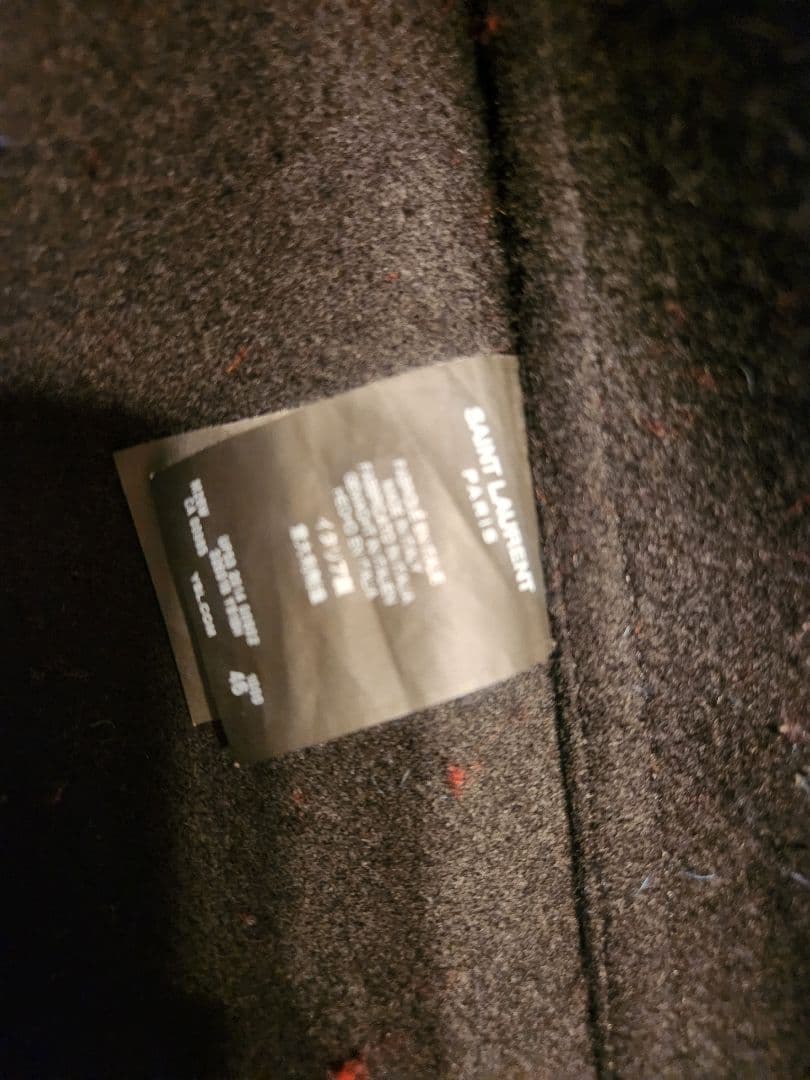 SAINT LAURENT PARIS　エディ期ダッフルコート