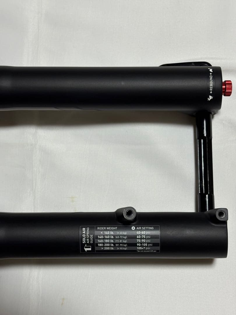 パーツ ROCKSHOX sektor 27.5 solo air 100x15