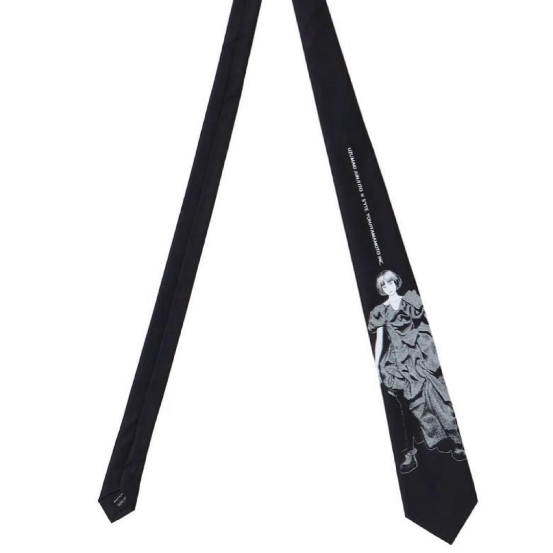 ヨウジヤマモト S’YTE 伊藤潤二 うずまき あざみ ネクタイ YOHJI