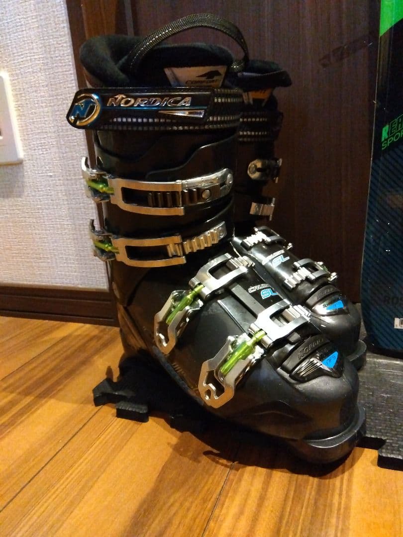 【ハイエンド】ROSSIGNOL 学生・男女兼用 スキーセット メンテ・WAX済