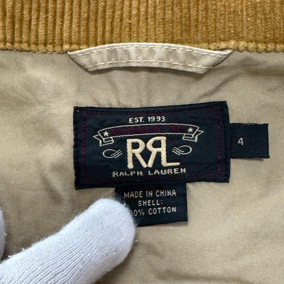 美品 RRL ハンティングジャケット XL相当 カバーオール 大きいサイズ 春