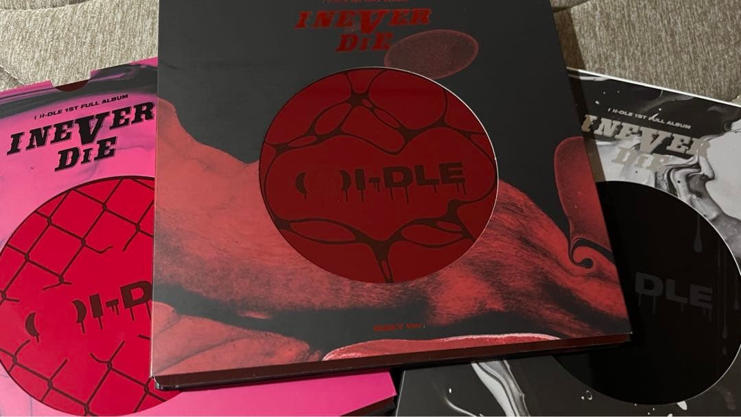 gidle I NEVER DIE アルバム　3枚セット