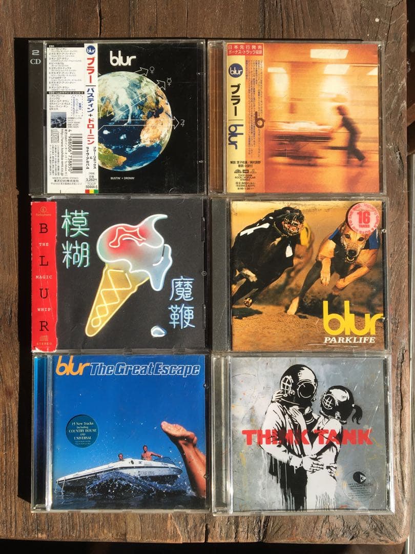 blur アルバム + シングル