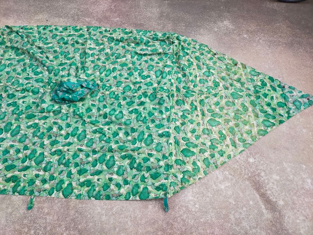 【デッドストック】トルコ軍幕 ２枚セット パップテント ①・②