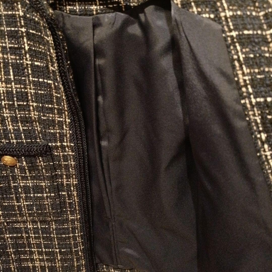 【新品】Mila Owen パッチポケット金ボタンツイードジャケット　М