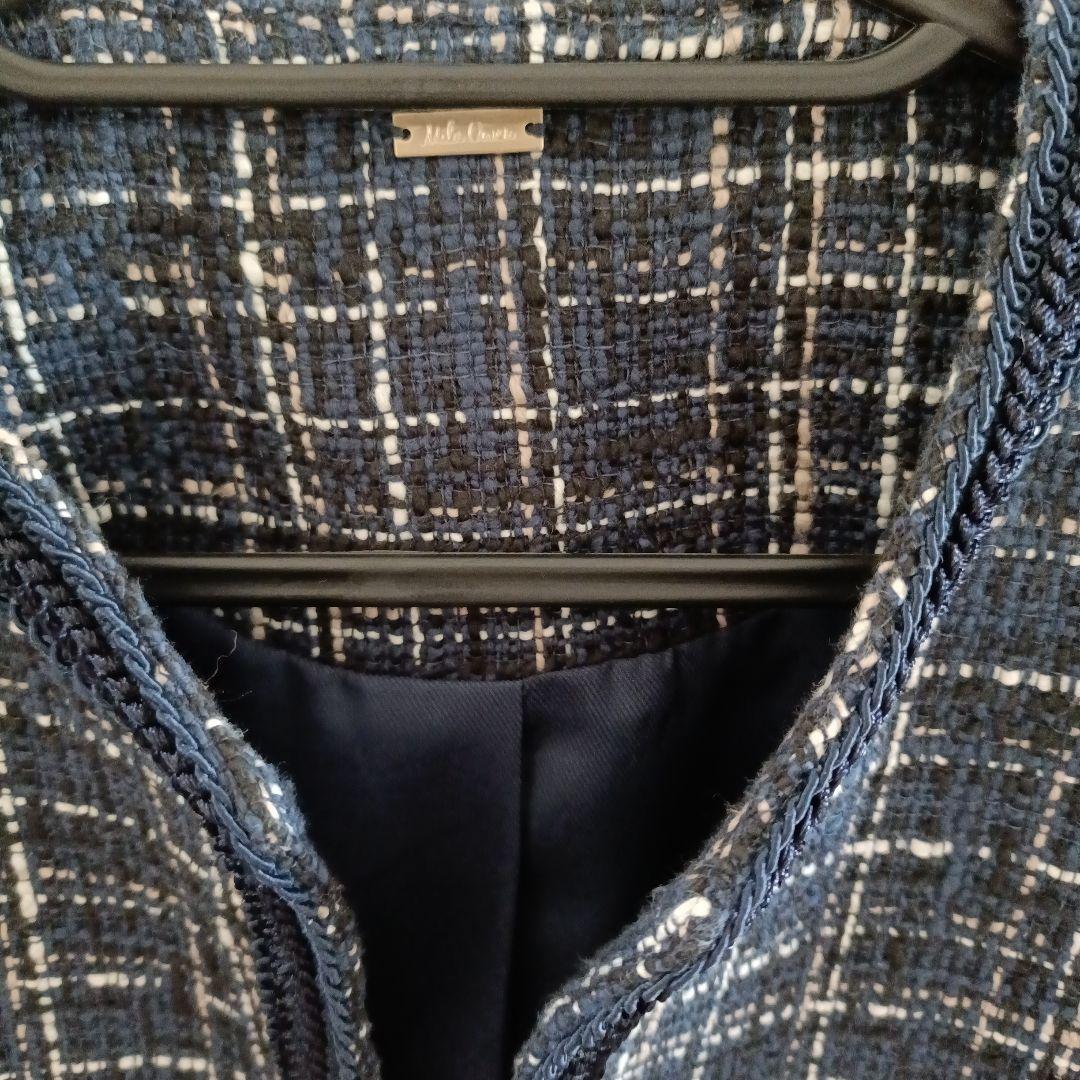 【新品】Mila Owen パッチポケット金ボタンツイードジャケット　М