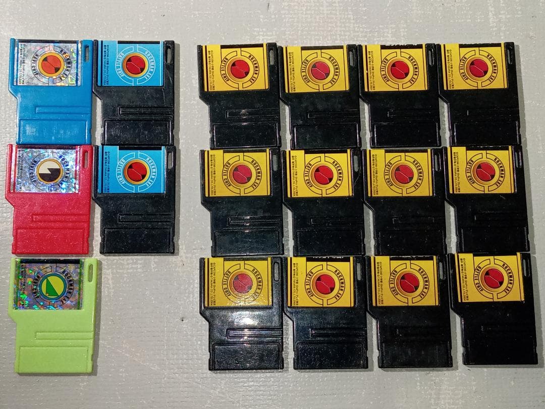 ぽ*ん様 ロックマンエグゼ5 バトルチップ 17点 まとめ売り ジャンク扱い