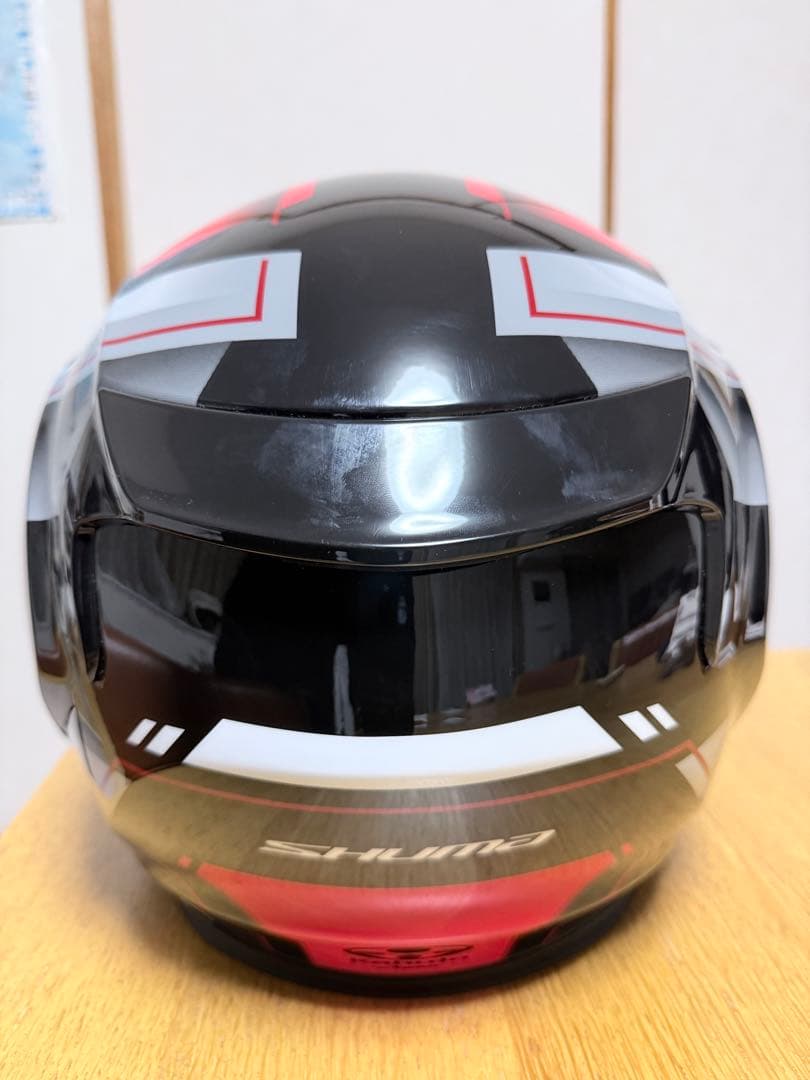 新*月様 OGK SHUMA TREAD BK/RED フルフェイスヘルメット