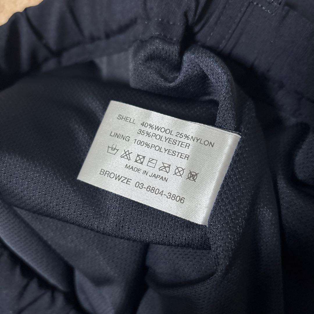 パンツ ennoy WOOL BLEND EASY PANTS (NAVY) M