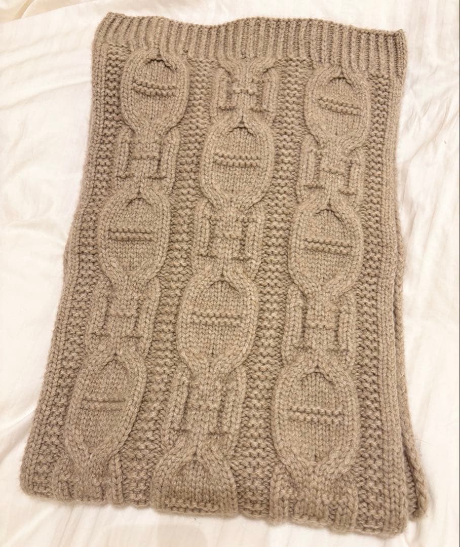 2024AW/HERMES/エルメス カシミヤマフラー