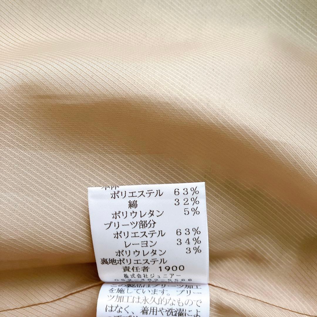 ローズティアラ　新品　バックプリーツ　トレンチコート　大きいサイズ　46