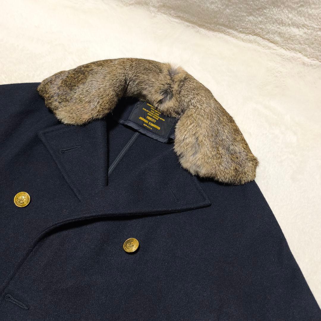 FIDELITY✕JOURNAL STANDARD ファーポンチョ USA製