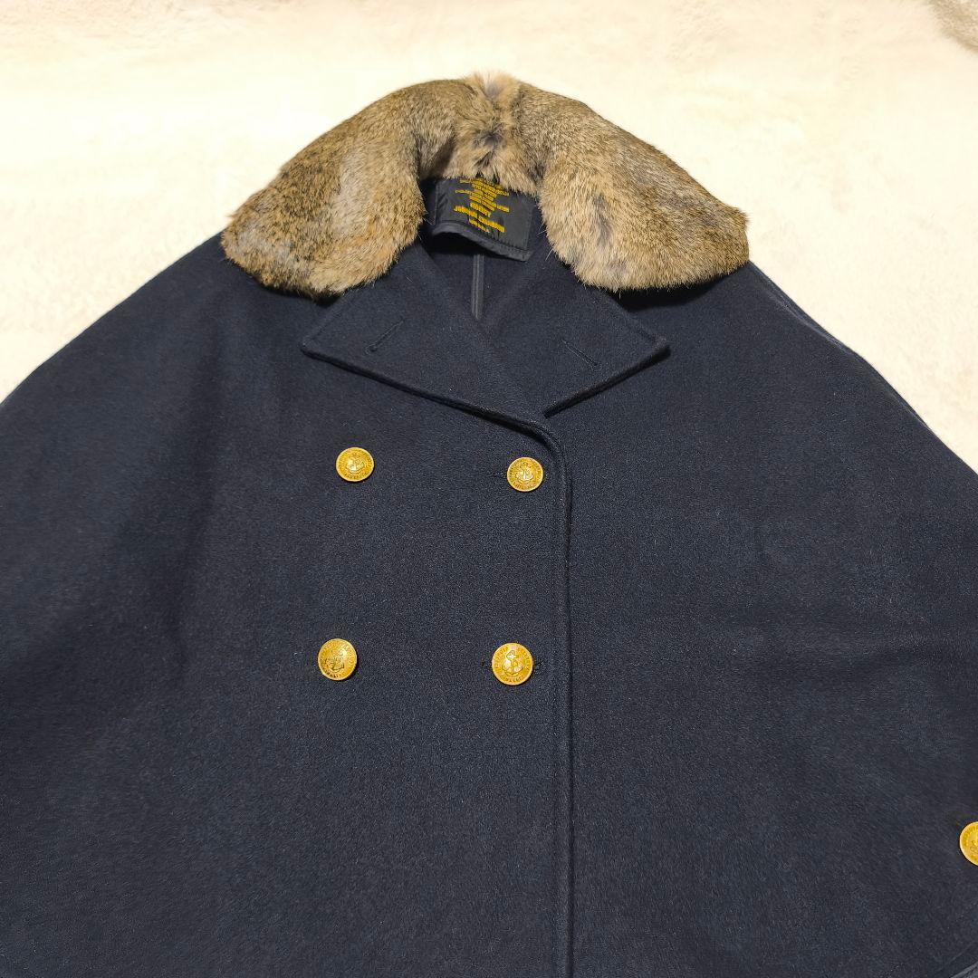 FIDELITY✕JOURNAL STANDARD ファーポンチョ USA製