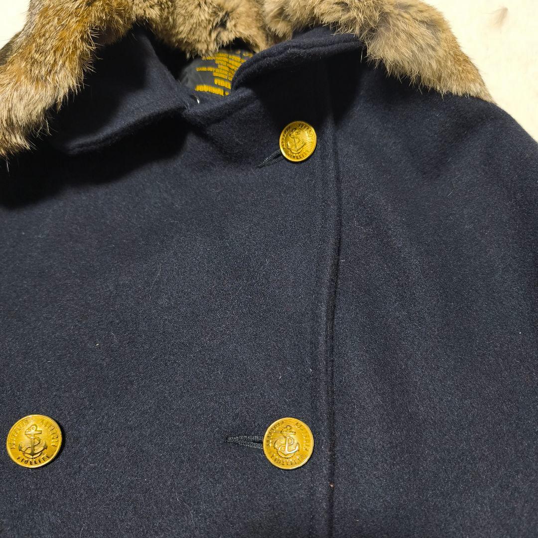 FIDELITY✕JOURNAL STANDARD ファーポンチョ USA製