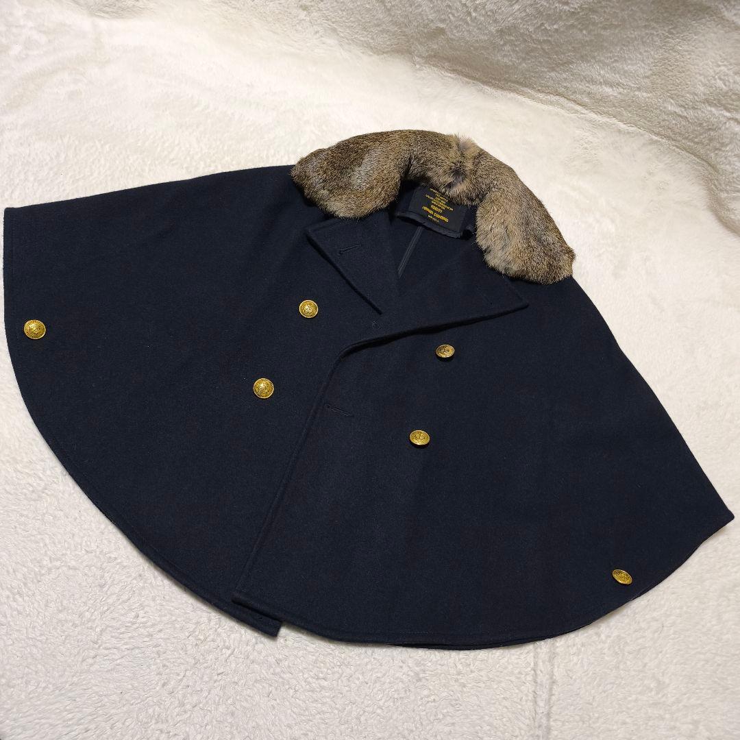 FIDELITY✕JOURNAL STANDARD ファーポンチョ USA製