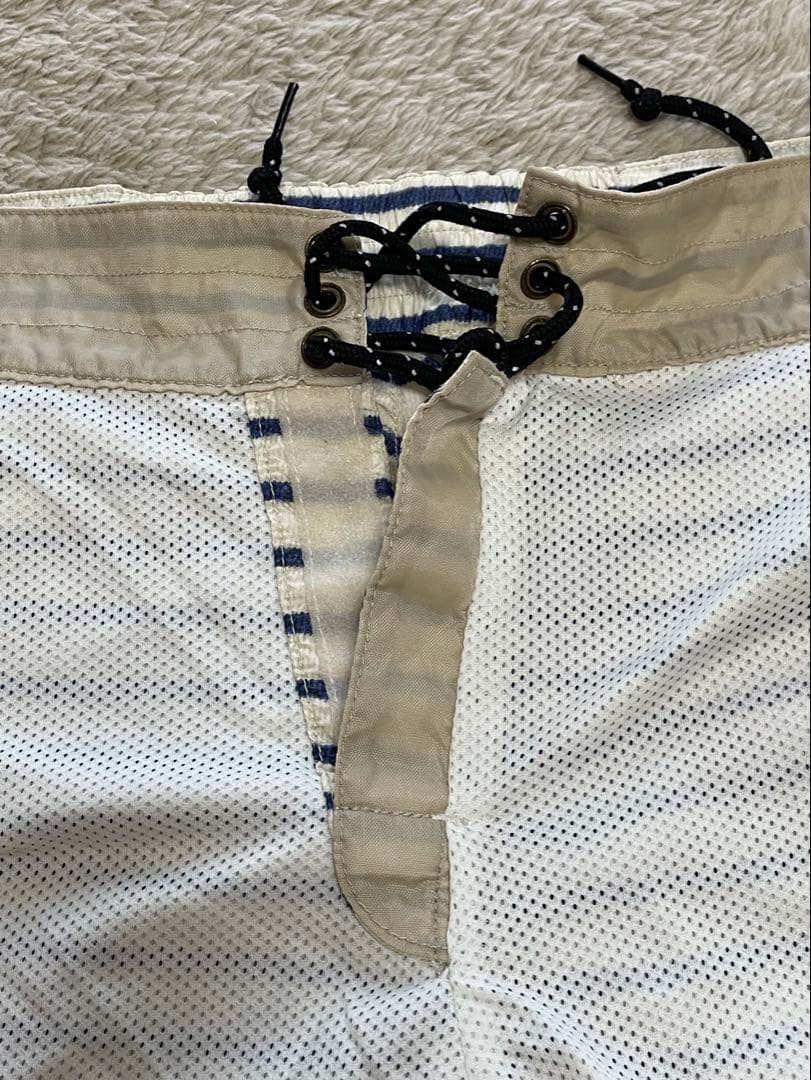 KAPITAL BEACH MIRACLE ストライプショーツ