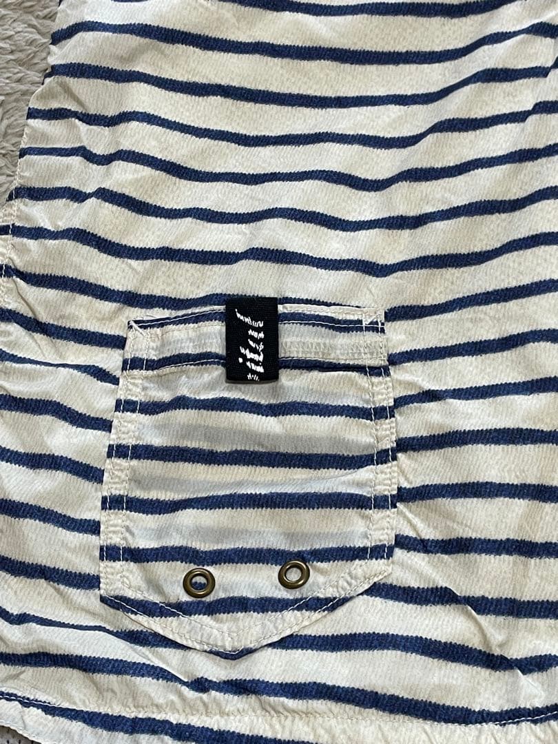 KAPITAL BEACH MIRACLE ストライプショーツ