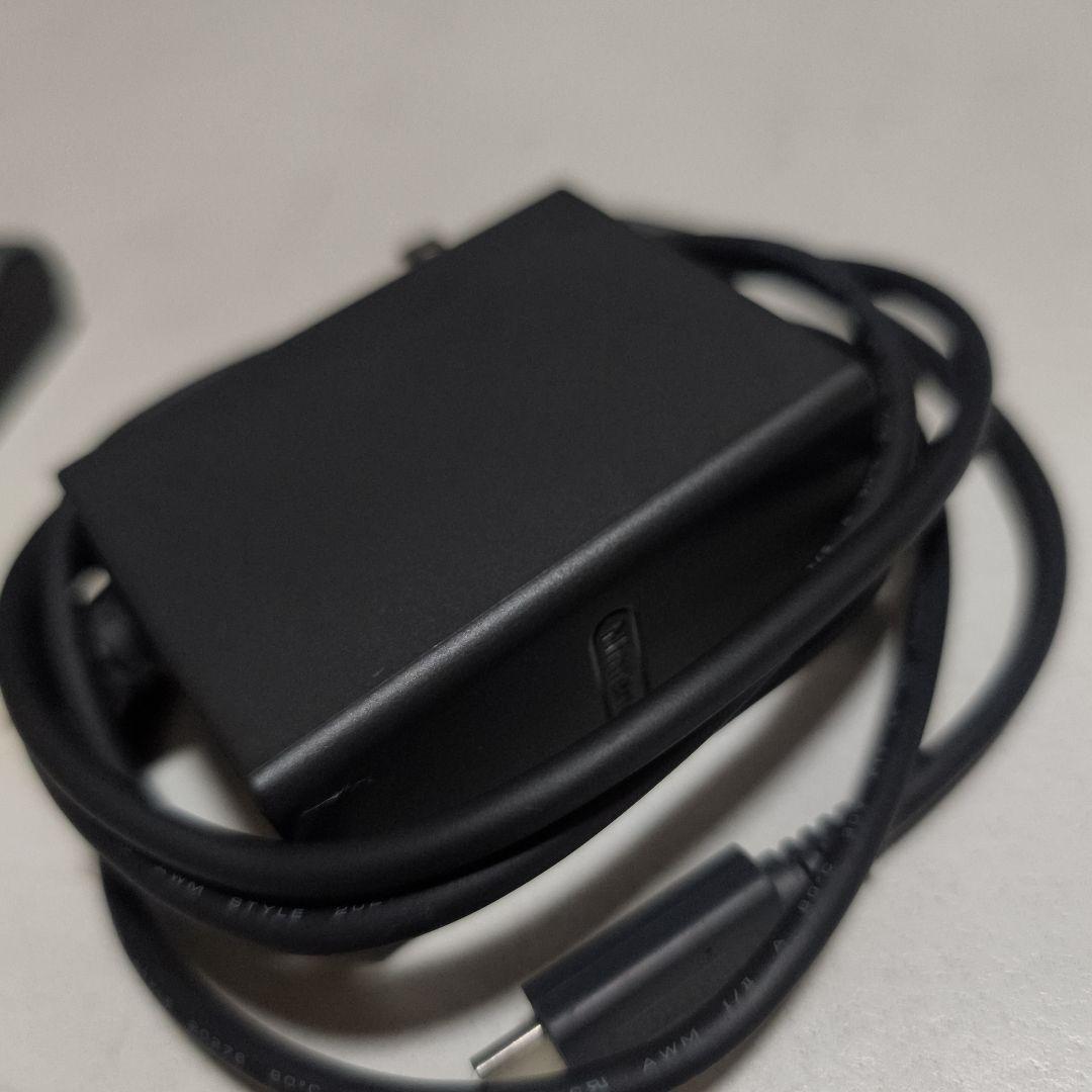 初期型 Nintendo Switch 互換品ドック 電源ケーブル　HDMI