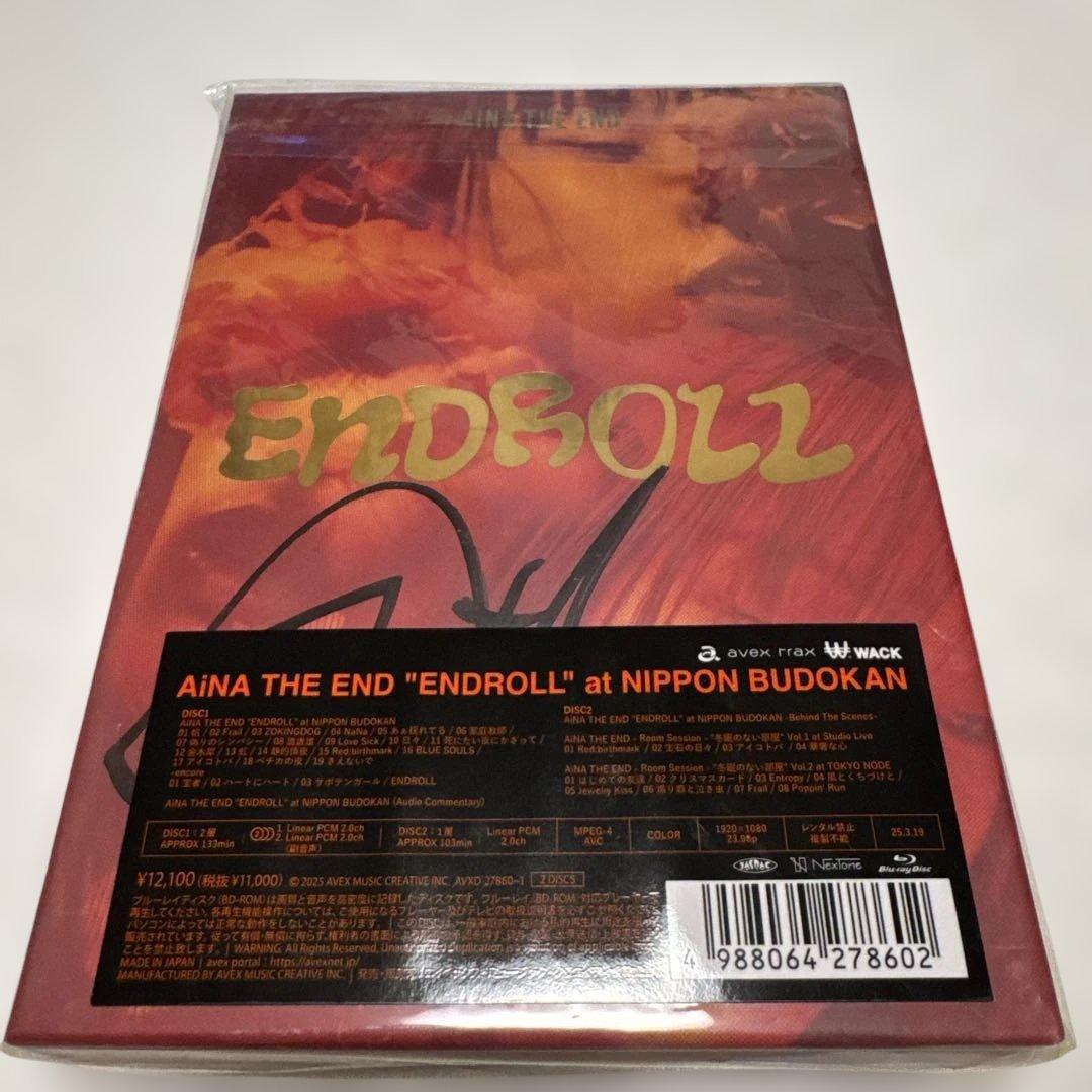 ※サイン入り※アイナ・ジ・エンド / ENDROLL〈初回生産限定盤>