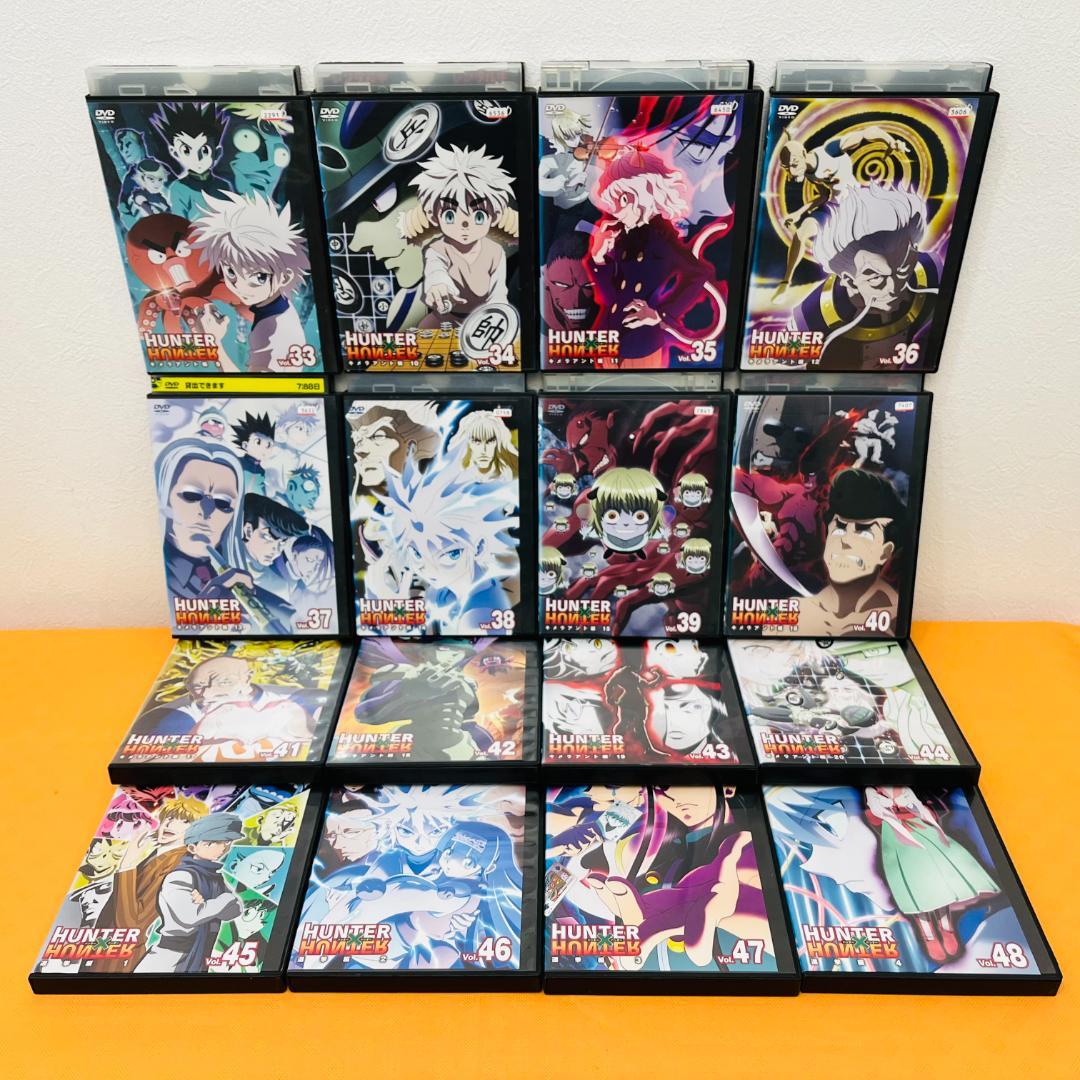 『HUNTERxHUNTER』49+2巻 計51巻セット レンタル使用済DVD