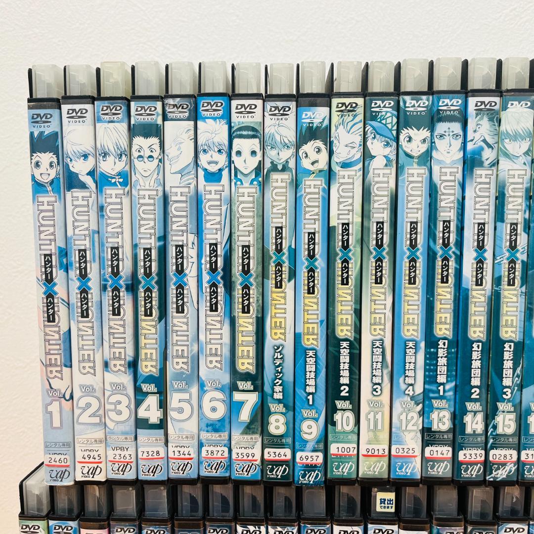 『HUNTERxHUNTER』49+2巻 計51巻セット レンタル使用済DVD