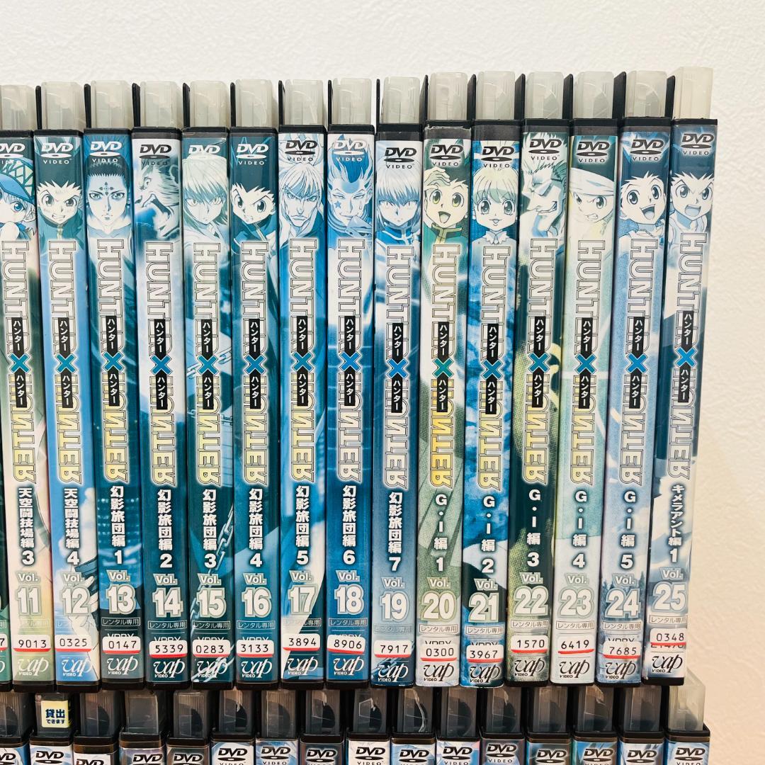 『HUNTERxHUNTER』49+2巻 計51巻セット レンタル使用済DVD
