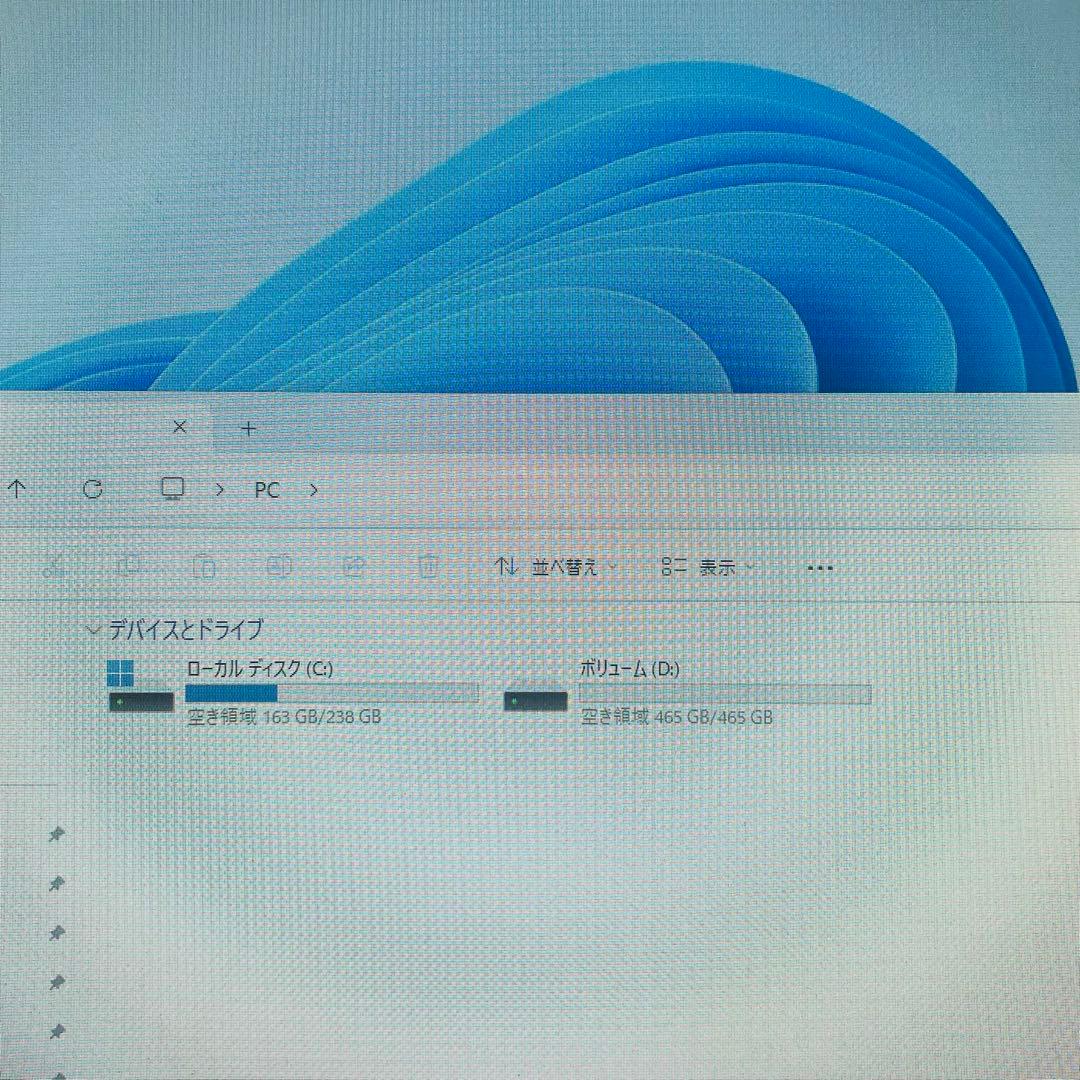 た*う様 i7デスク/win11,M8G,SSD256G+HD500G