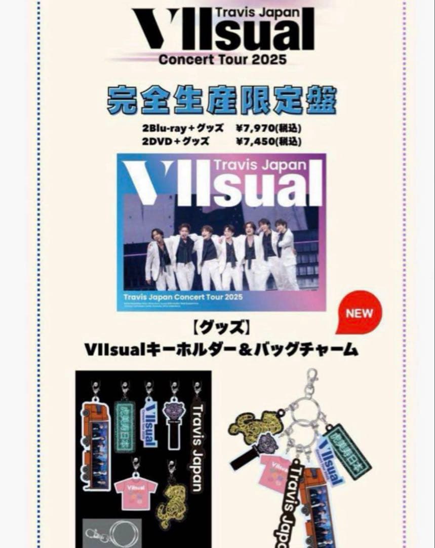 TravisJapan VIIsual(完全生産限定盤2DVD+グッズ+トレカ)