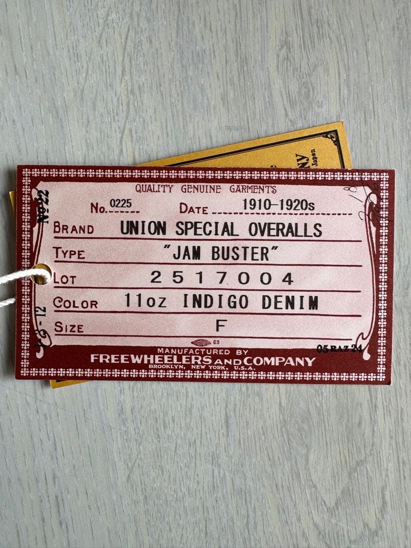 新品！FREEWHEELERS jam buster フリーホイーラーズ デニム