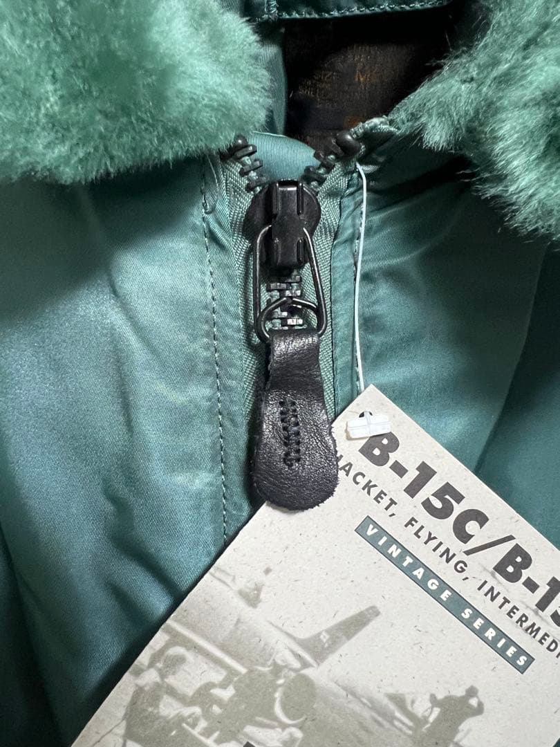 B-15D フライトジャケット 90s USA製 アルファ社　50s復刻