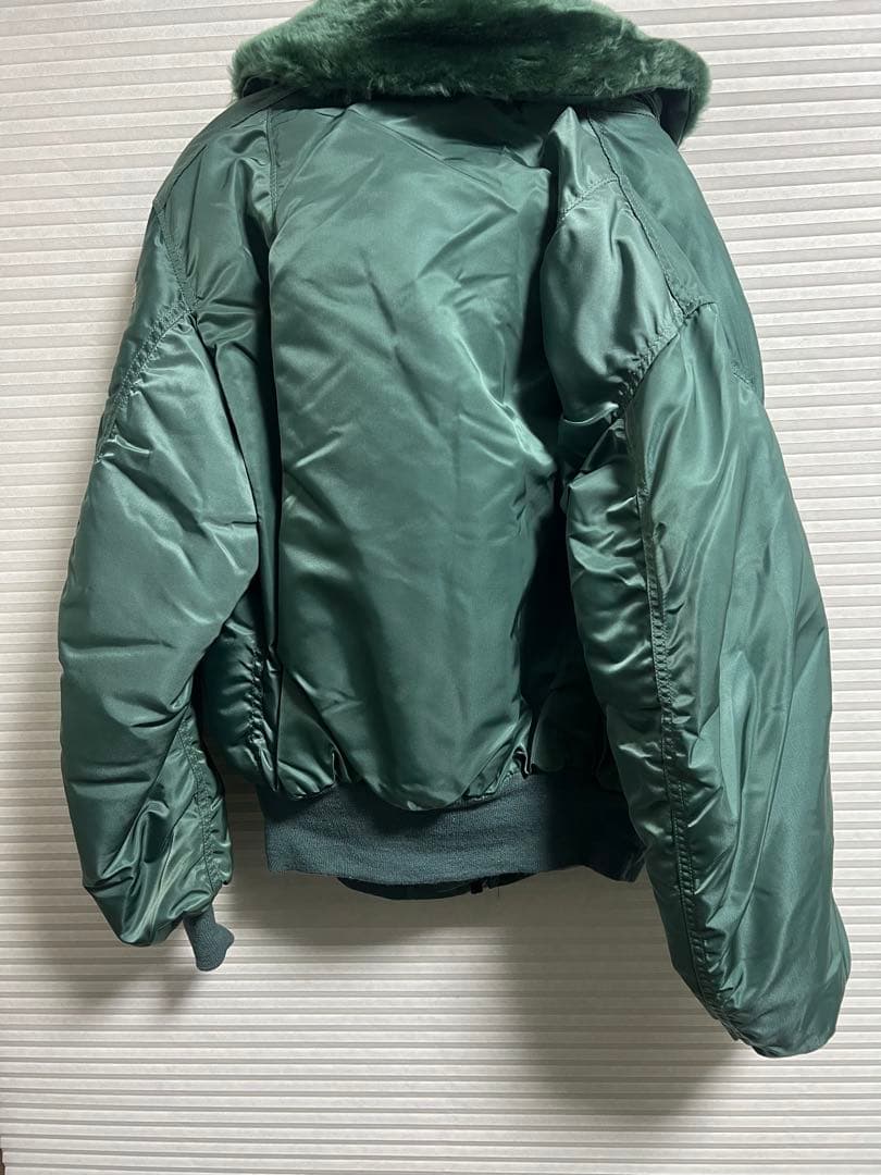 B-15D フライトジャケット 90s USA製 アルファ社　50s復刻