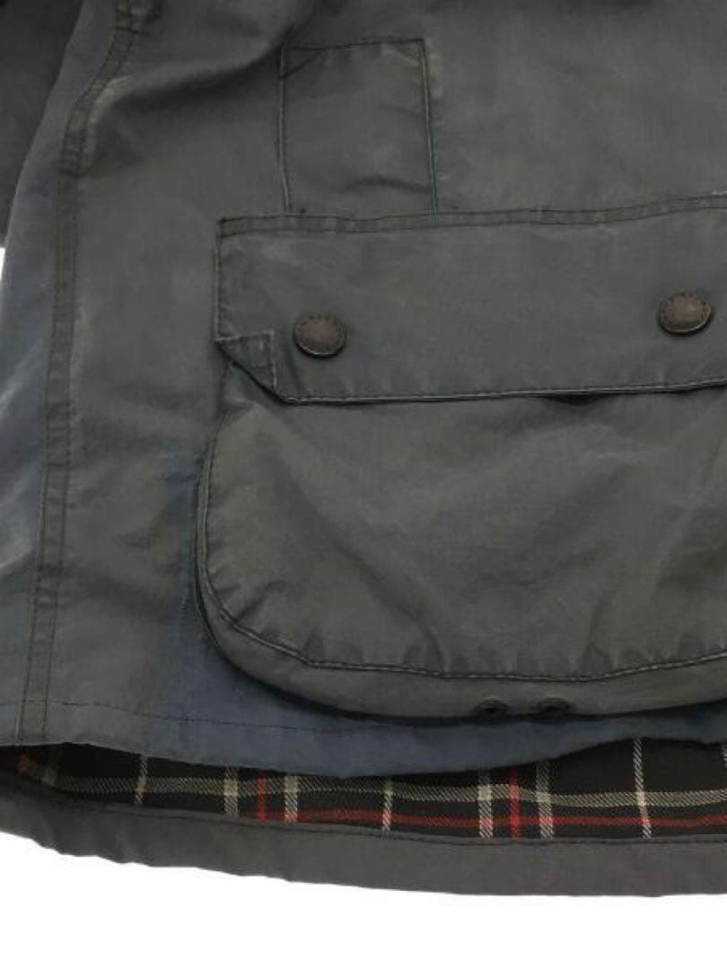 公式リメイク【Barbour】ビューフォートネイビー 短丈トランスポート