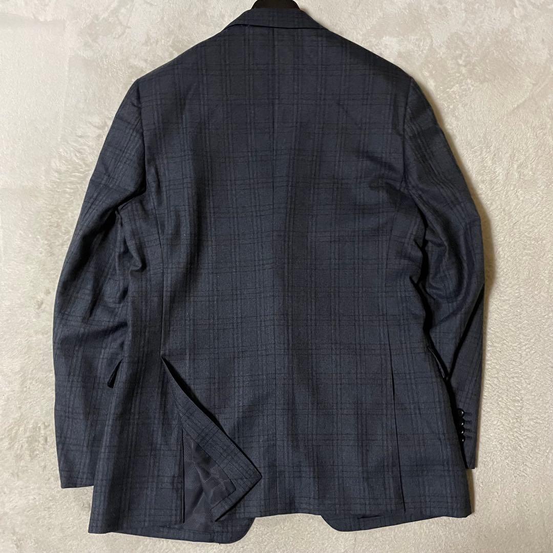 専用ヒルトン × 伊・コロンボ社 グレンチェック柄スーツ A6/T175 美品