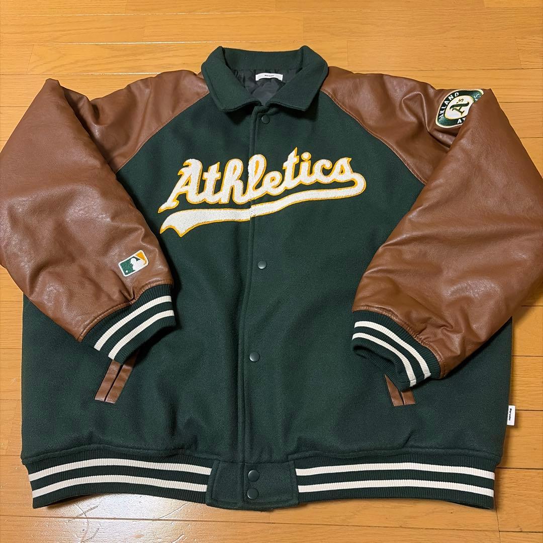 Perushu MLBコラボ アスレチックス スタジャン XL