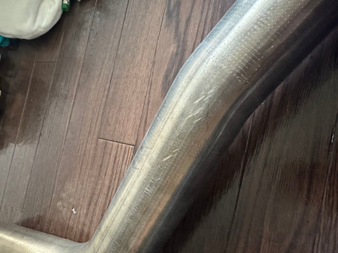  F32中間スーパースプリントマフラー　リアピースワンオフ　中間リア溶接済