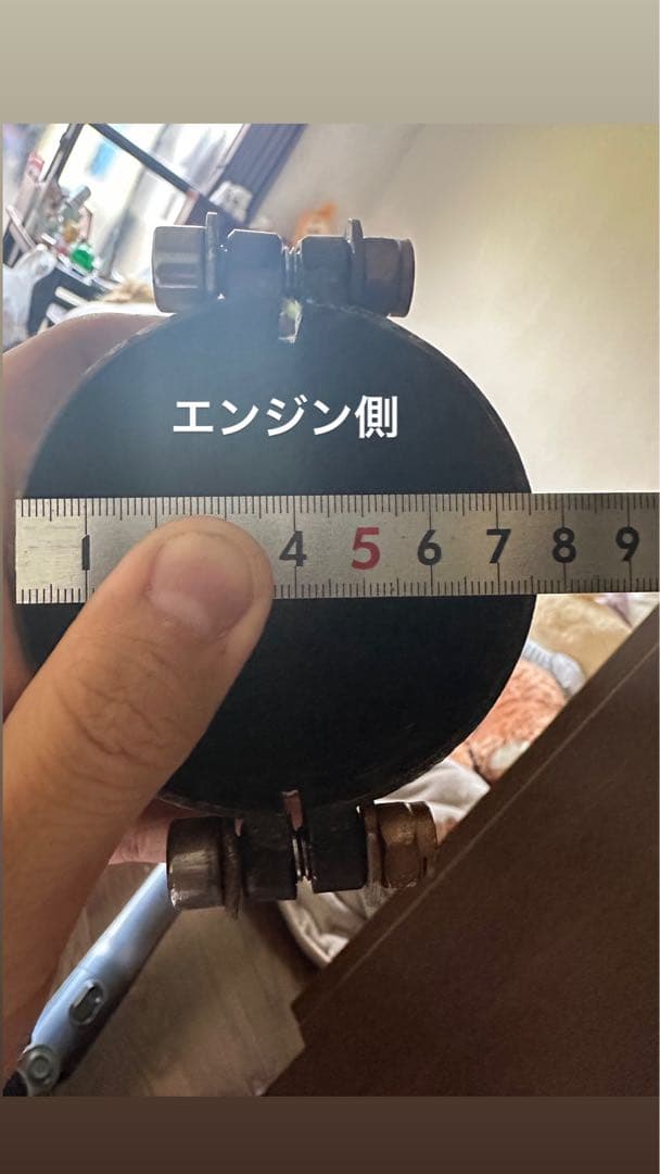  F32中間スーパースプリントマフラー　リアピースワンオフ　中間リア溶接済