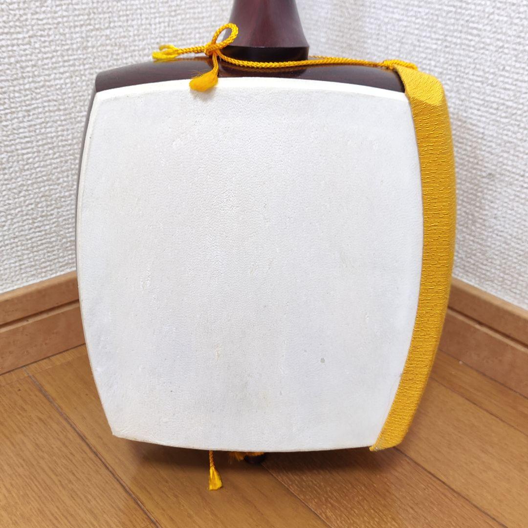 【美品】短棹 東さわり 三味線 藤本流 ハードケース付き 付属品完備