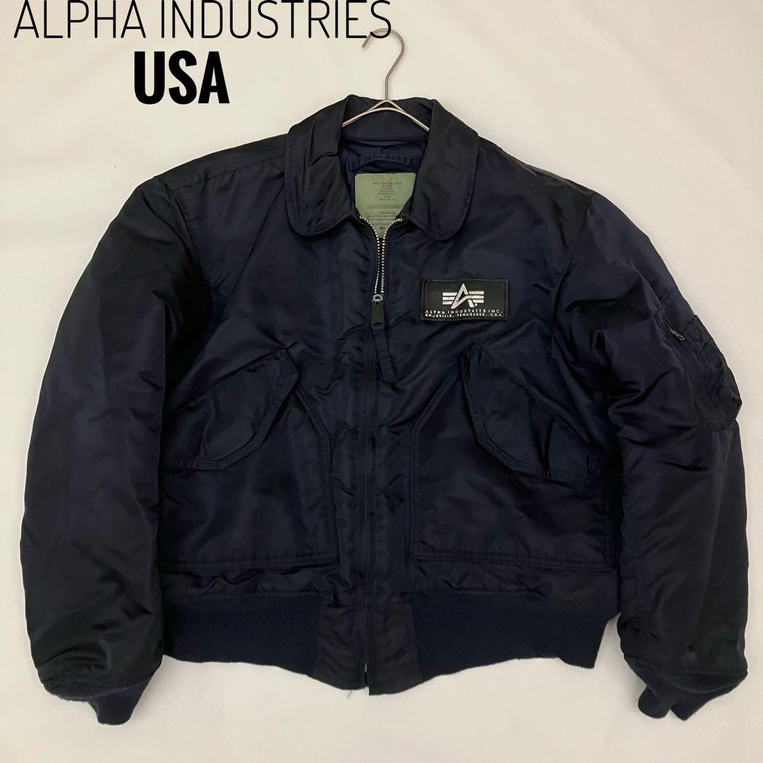 ALPHA CWU-45P アメリカ製 旧タグ ヴィンテージ フライトジャケット