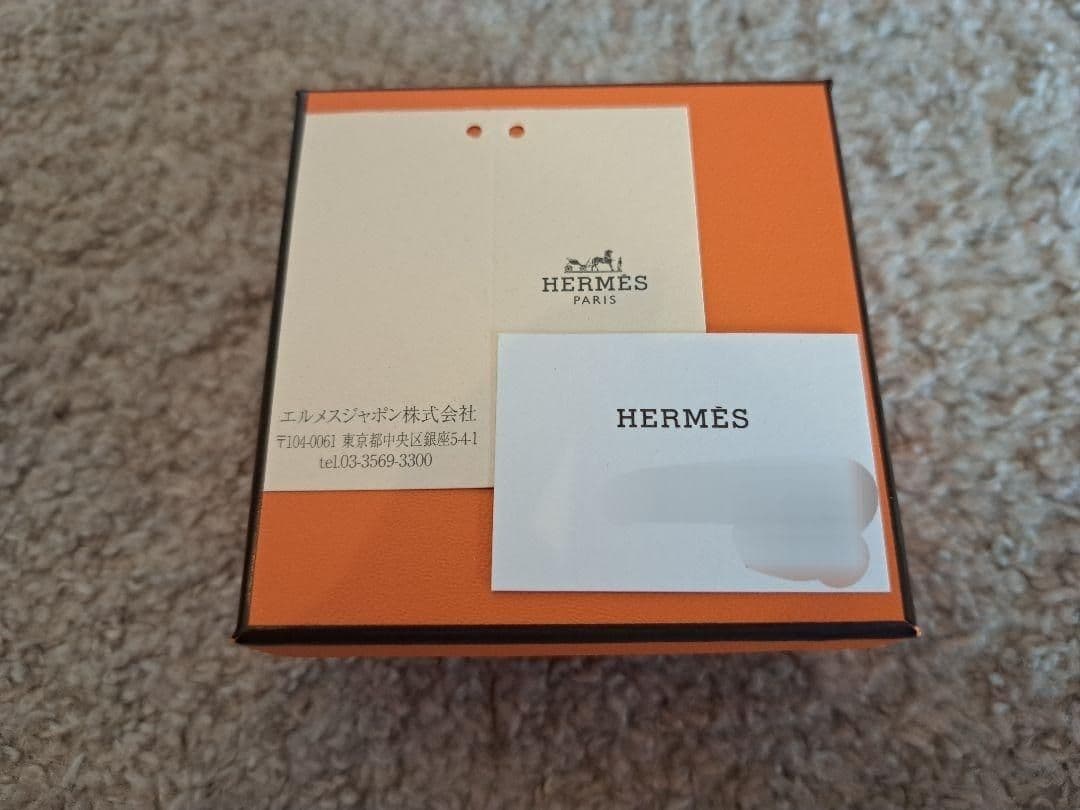 【新品未使用】エルメス グローブホルダー 手袋ホルダー リヴァル エトゥープ