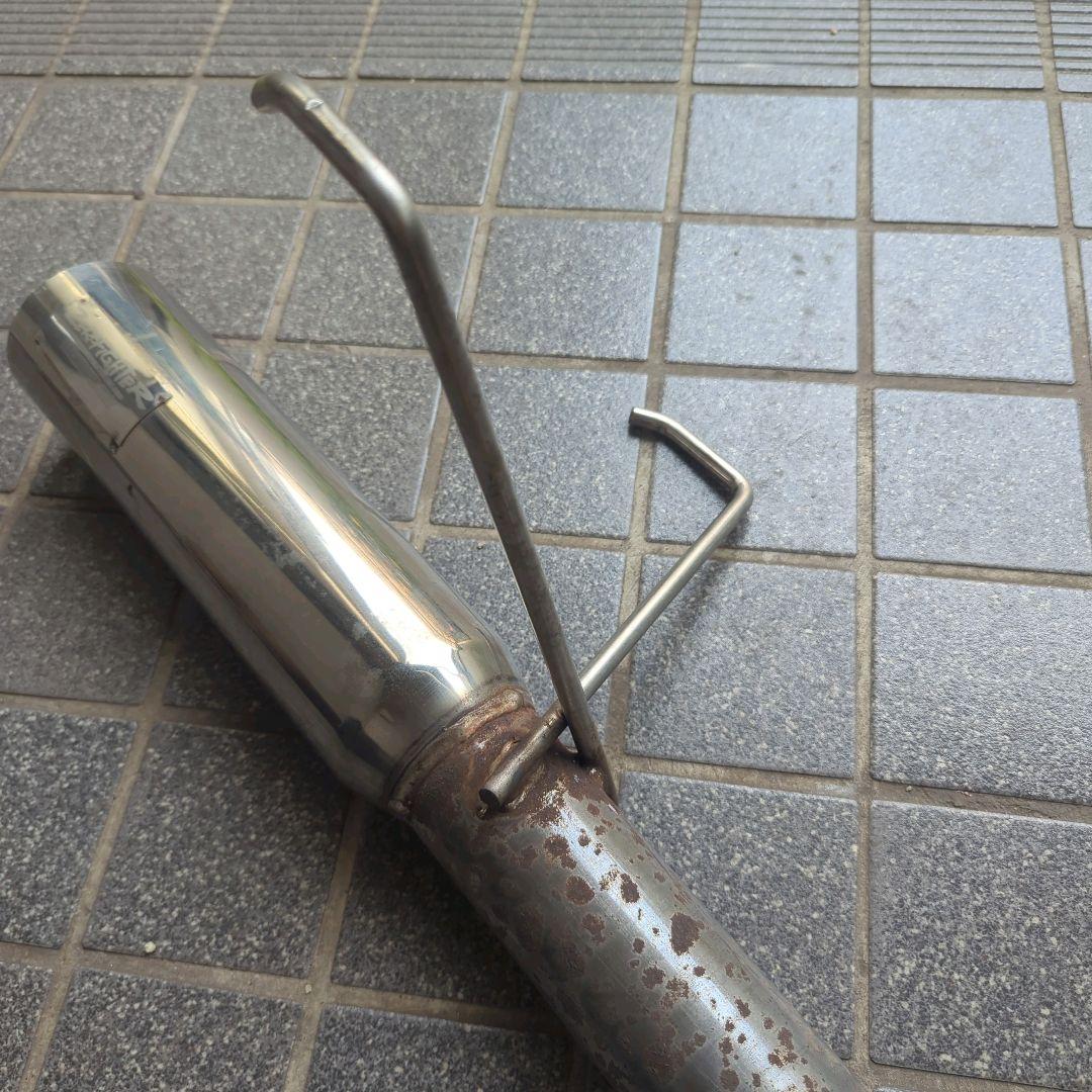 DC5 ホンダ インテグラタイプR用 ゼロファイター ストレートマフラー