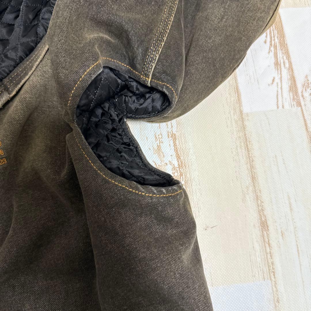 MM6 フード付きダークブラウンジャンパー サイズ44 井上