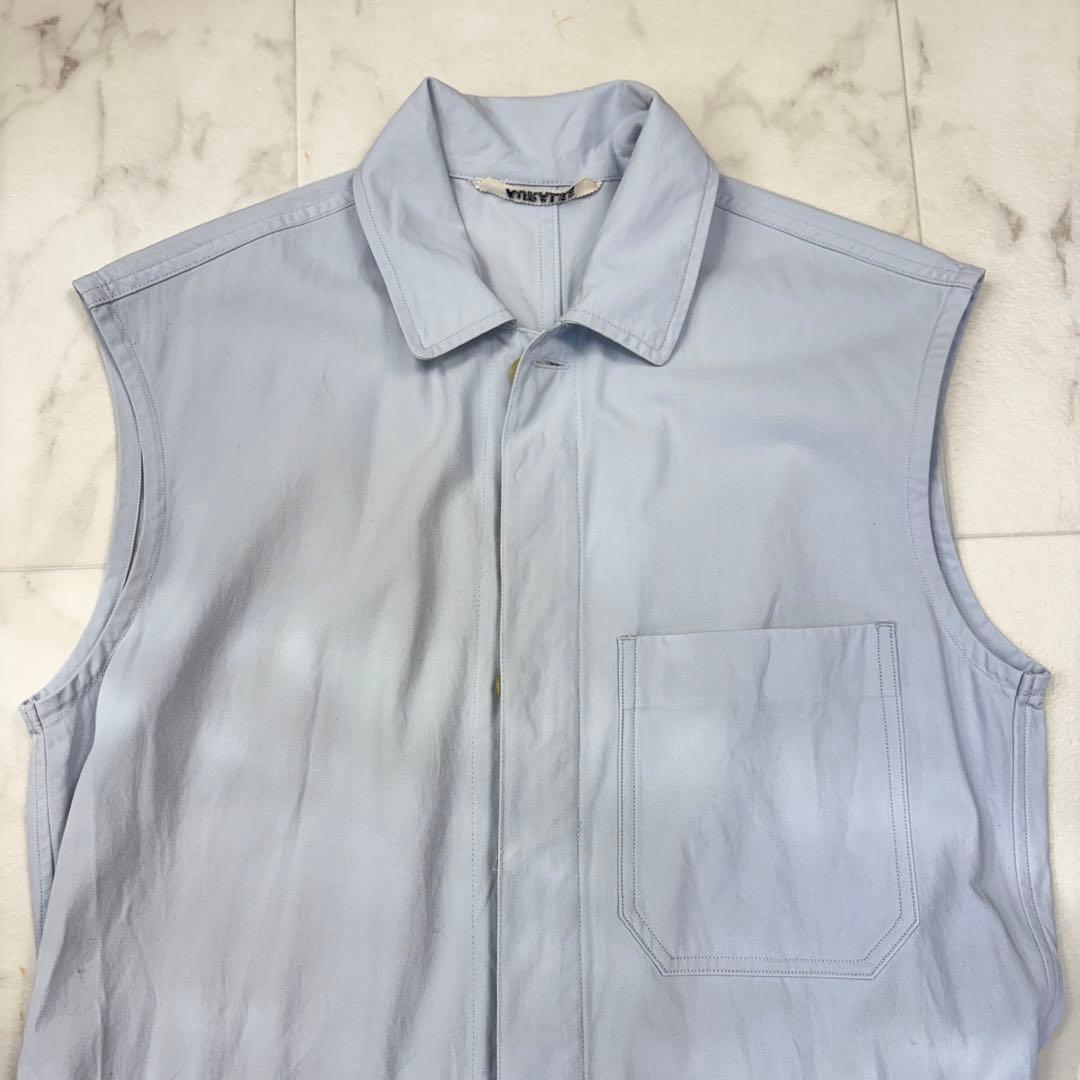 オーラリー 20SS スリーブレス　ジャンプスーツ　S オーバーオール1