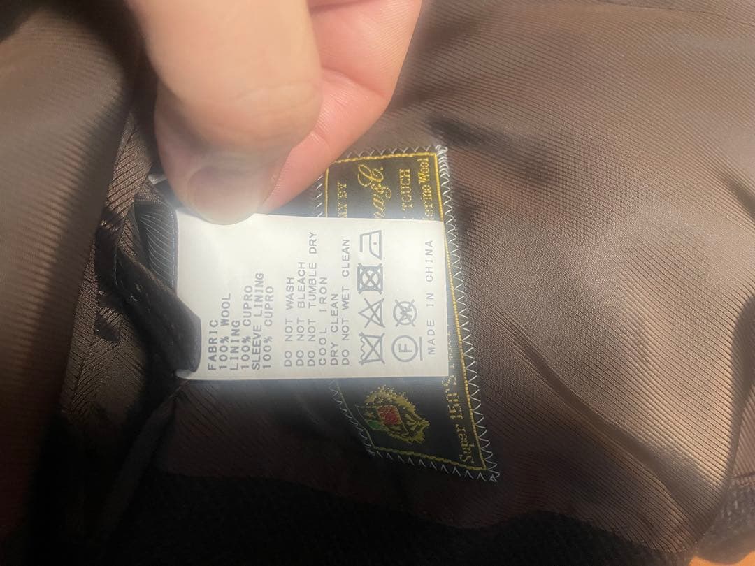 【Super150s】チェスターコート【EDIFICE】