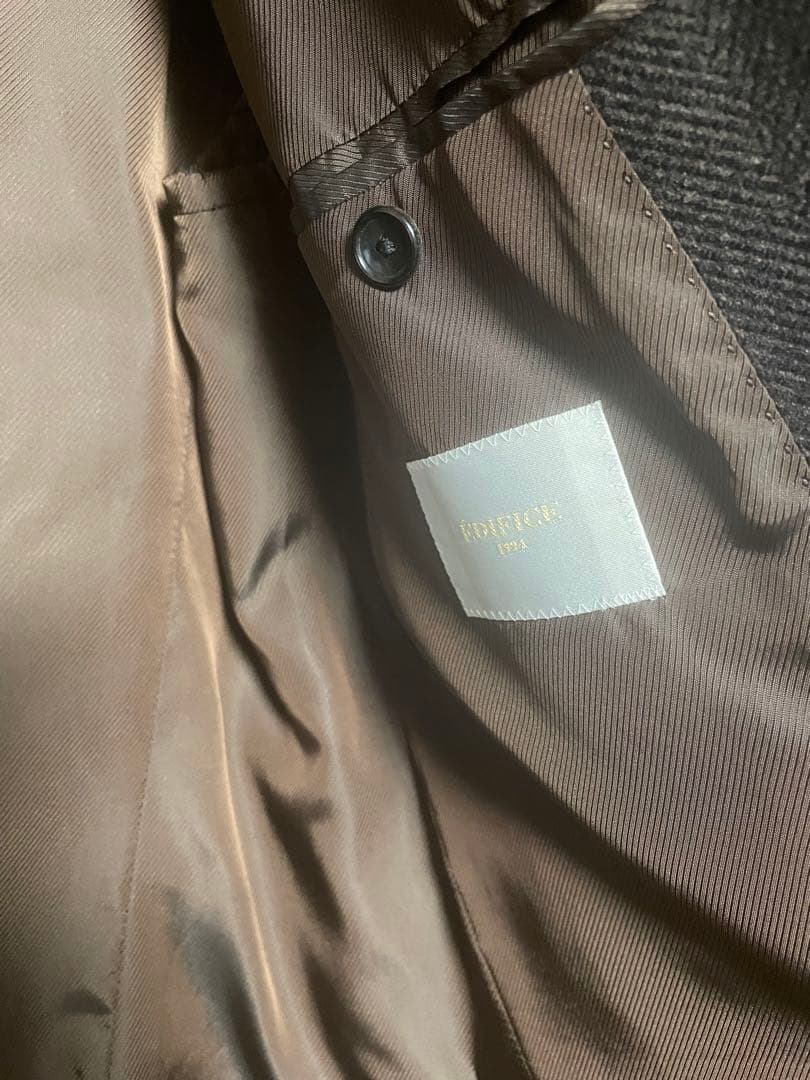 【Super150s】チェスターコート【EDIFICE】