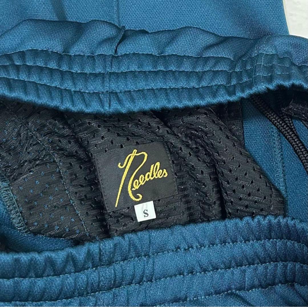 専用　needles 21ss トラックパンツ　ストレート　ティールグリーン　S