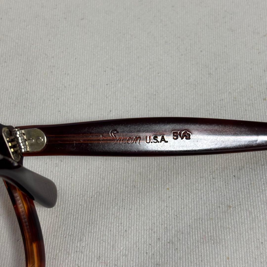 60s SWAN OPTICAL サングラス パイロット ティアドロップ 眼鏡
