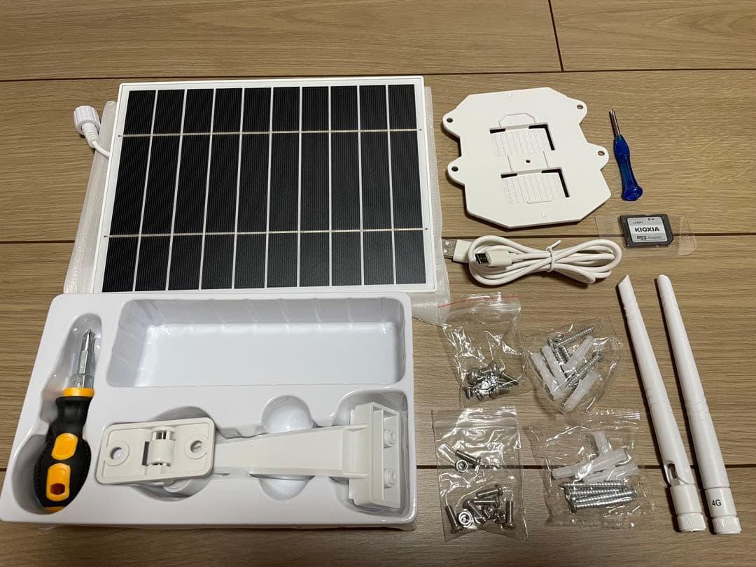 防犯カメラ4G simカード版wifi不要　Alert PTZ Camera美品